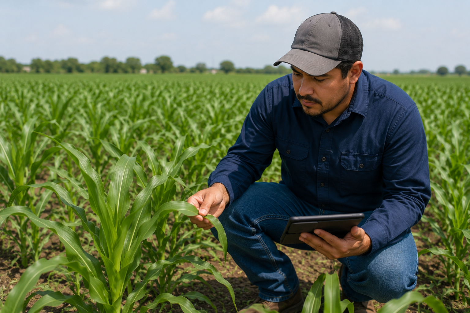 Agriculture and crops monitoring